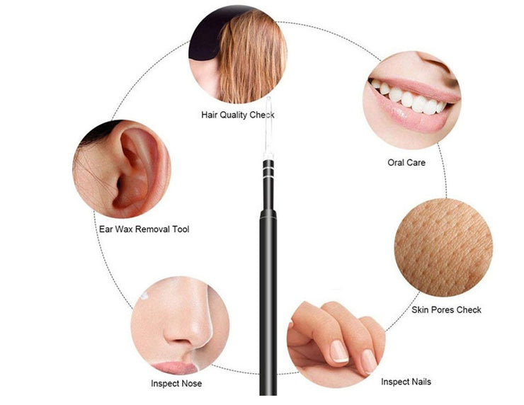 Hd Digital 3 In 1 Usb In-Ear Endoscope Ear Wax Cleaning Tool